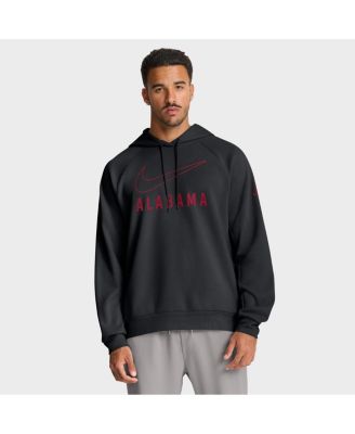 Nike Men's Black Alabama Crimson Tide Premium Raglan Dri-FIT Hoodie
