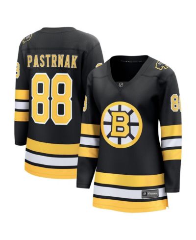 Женская джерси Fanatics David Pastrnak Black Boston Bruins Home Breakaway Player