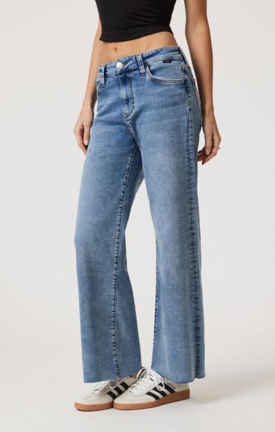 Mavi Jeans Women's Mavi Paloma Wide Leg In Light Brushed Tribeca