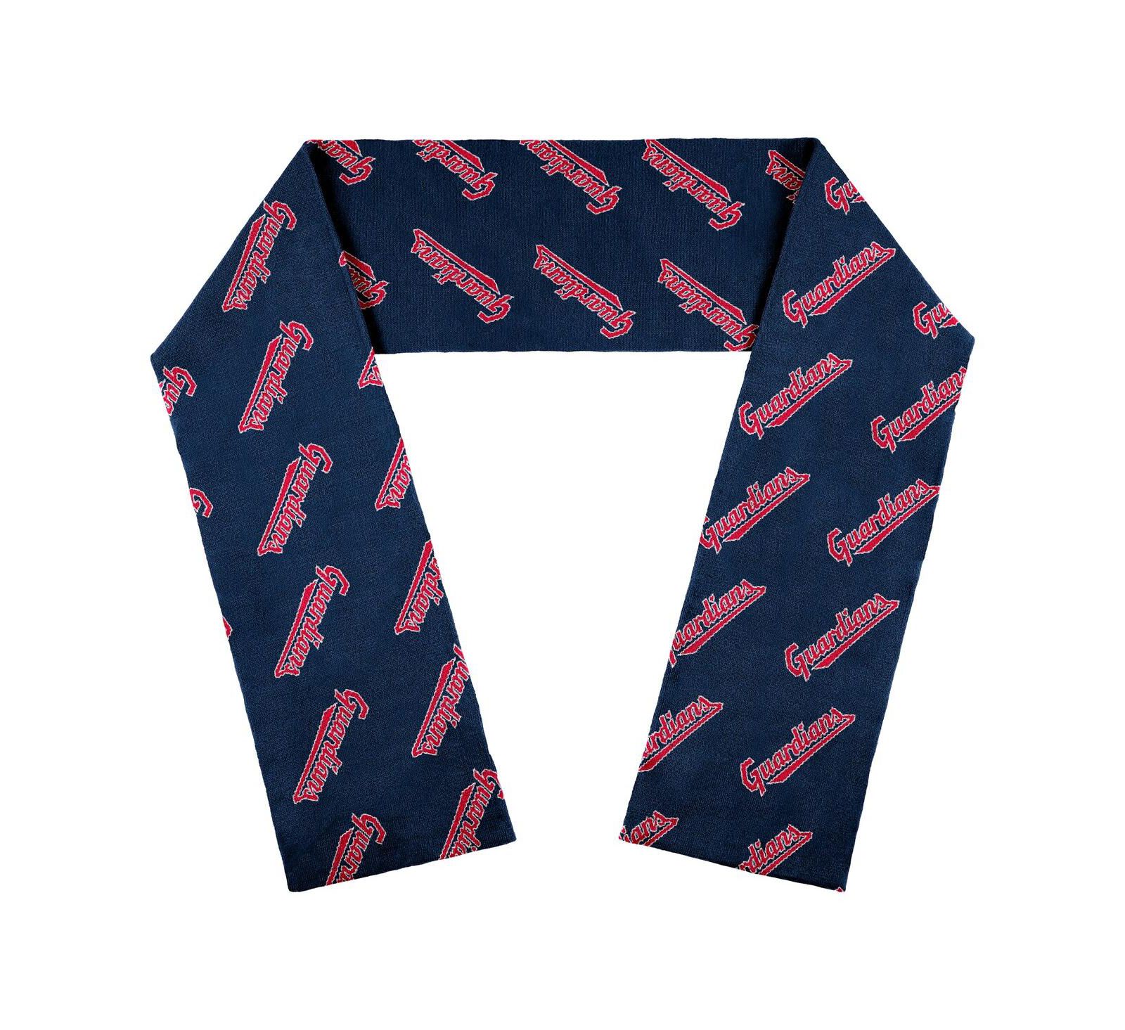 Women's WEAR by Erin Andrews Cleveland Guardians Team Wordmark Scarf