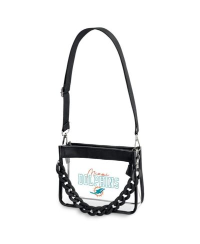 WEAR by Erin Andrews Miami Dolphins Plastic Chain Mini Crossbody