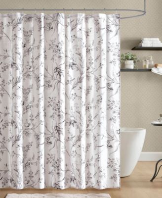 Занавеска для душа Laura Ashley Branch Toile Vintage Floral, 72" x 72"
