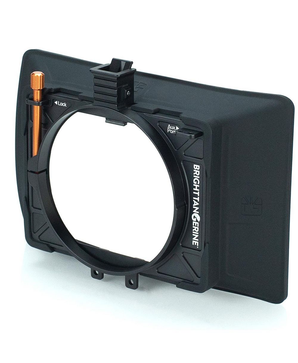 Матовый бокс Bright Tangerine Misfit ATOM 4x5.65" и 4x4" сверхлегкий, 2-ступенчатый, клип-on, со съемным блендой, крепление 114 мм