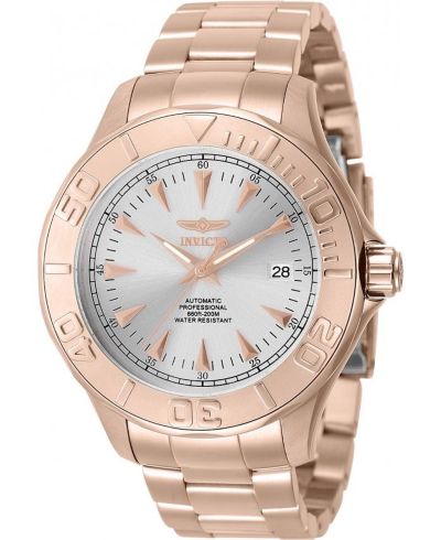 Мужские часы Invicta 7111 Signature Automatic 3 Hand Silver Dial Watch