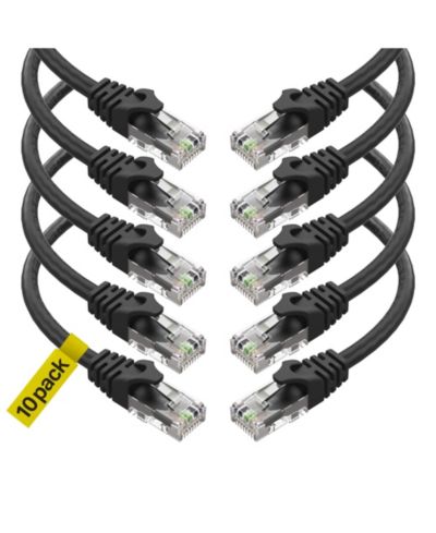 Ethernet-кабель Ultra Clarity Cables Cat 6 10-Pack High Speed LAN Internet Cord