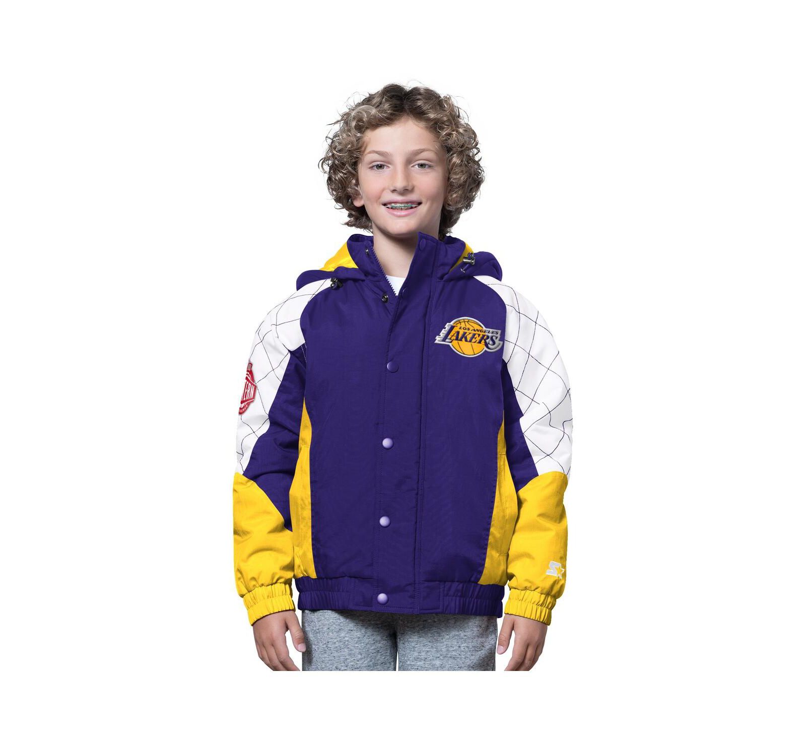 Детская толстовка-худи Starter Los Angeles Lakers All Time Pro Jr. Full-Zip