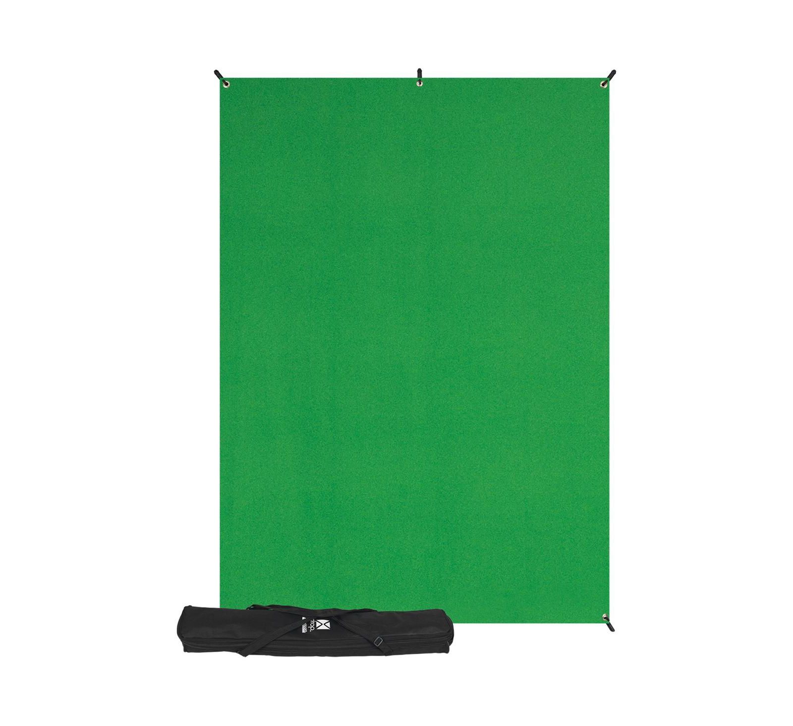 Комплект фона (backdrops) Westcott 5x7' X-Drop Wrinkle-Resistant, Chroma-Key Green