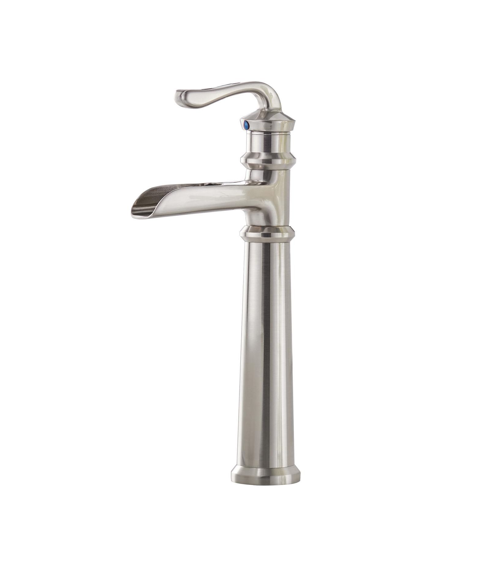 Greenspring Waterfall Single Hole Single-Handle Vessel Bathroom Faucet With Pop-up Drain Assembly in Polished Chrome