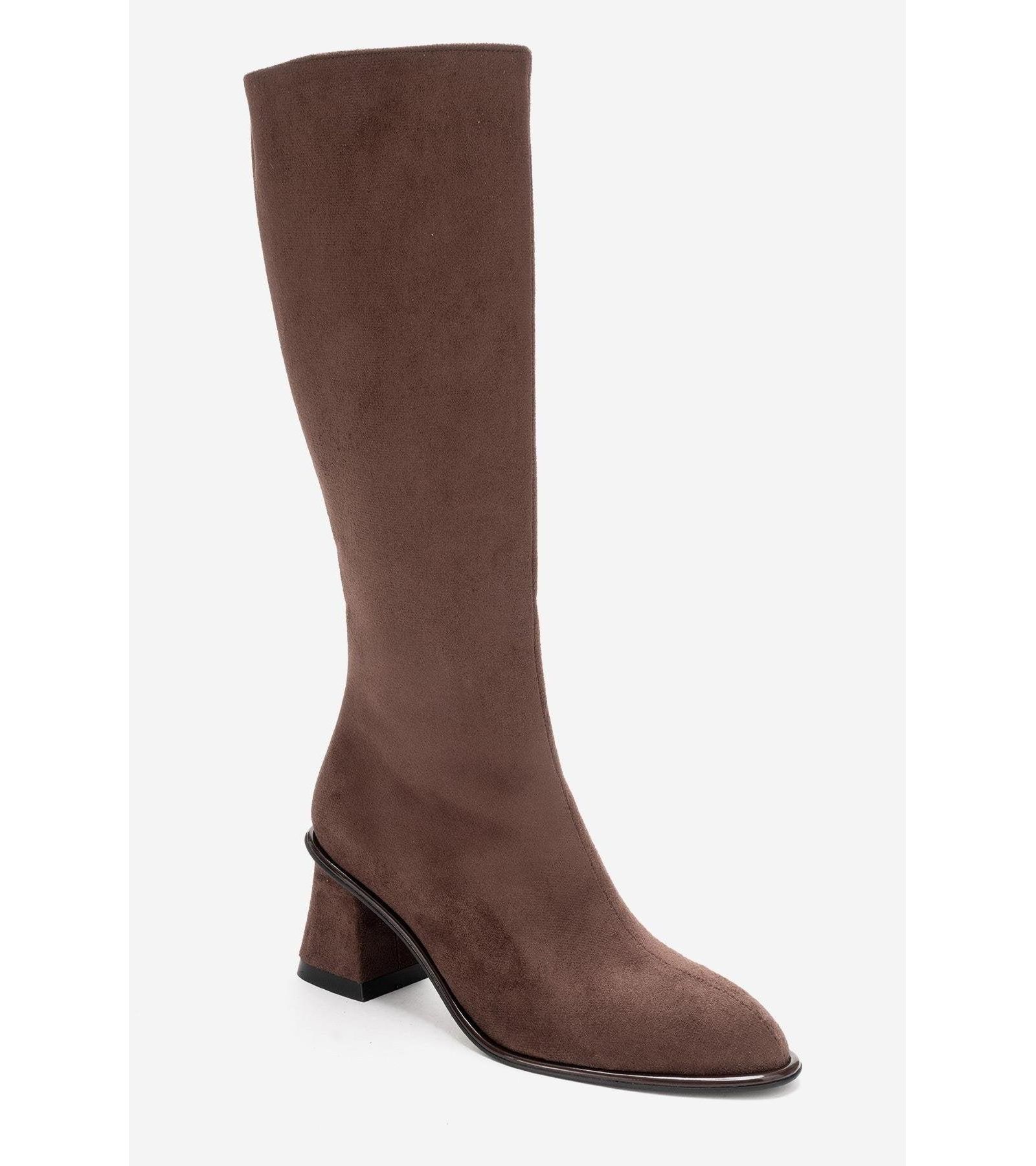 Prologue Shoes Women's Paradis Block Heel Knee High Boot