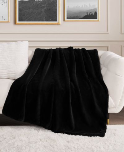 Плед Juicy Couture Rabbit Mink Faux Fur, 50" x 70"