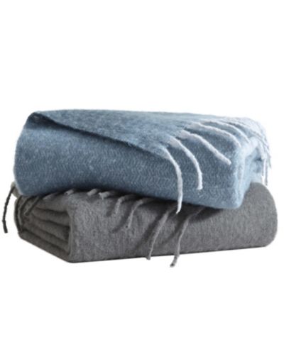 Плед Kenneth Cole New York из искусственного меха и мохера, 70" x 50"