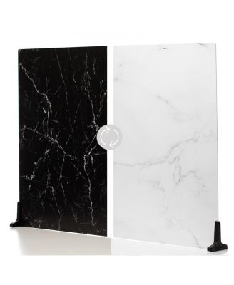 Двусторонняя доска V-FLAT WORLD Duo Board - 30x40", поверхность с мраморным рисунком Onyx Marble/Alpine Marble