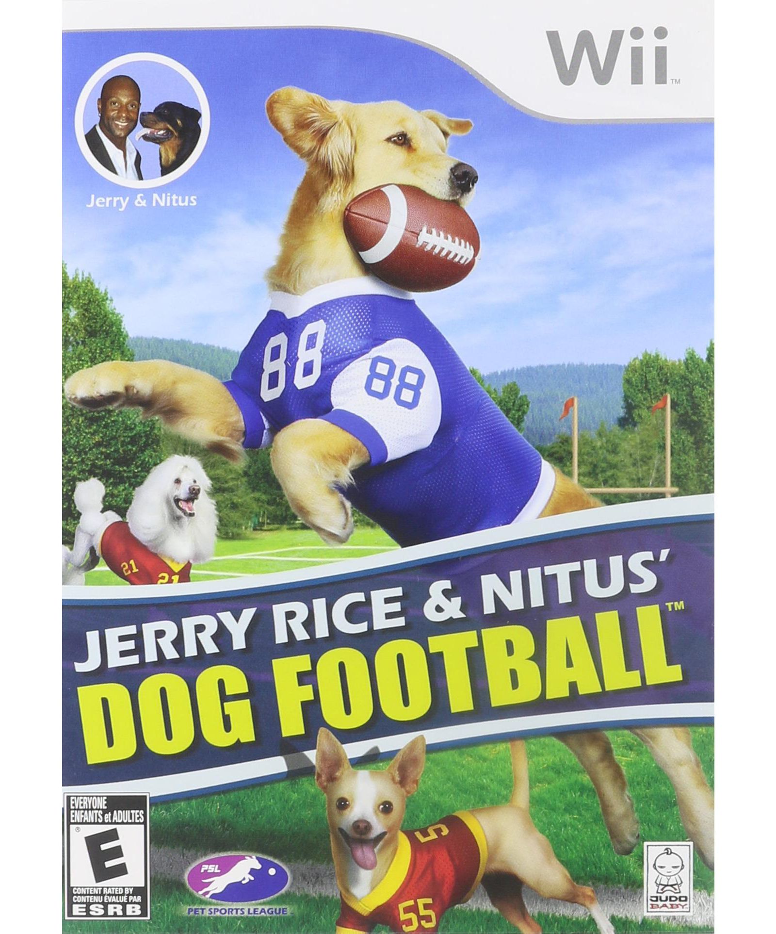 Игра Jerry Rice & Nitus' Dog Football - Nintendo Wii