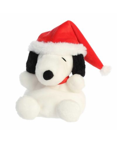 Плюшевая игрушка Aurora Mini Santa Snoopy Palm Pals Peanuts White