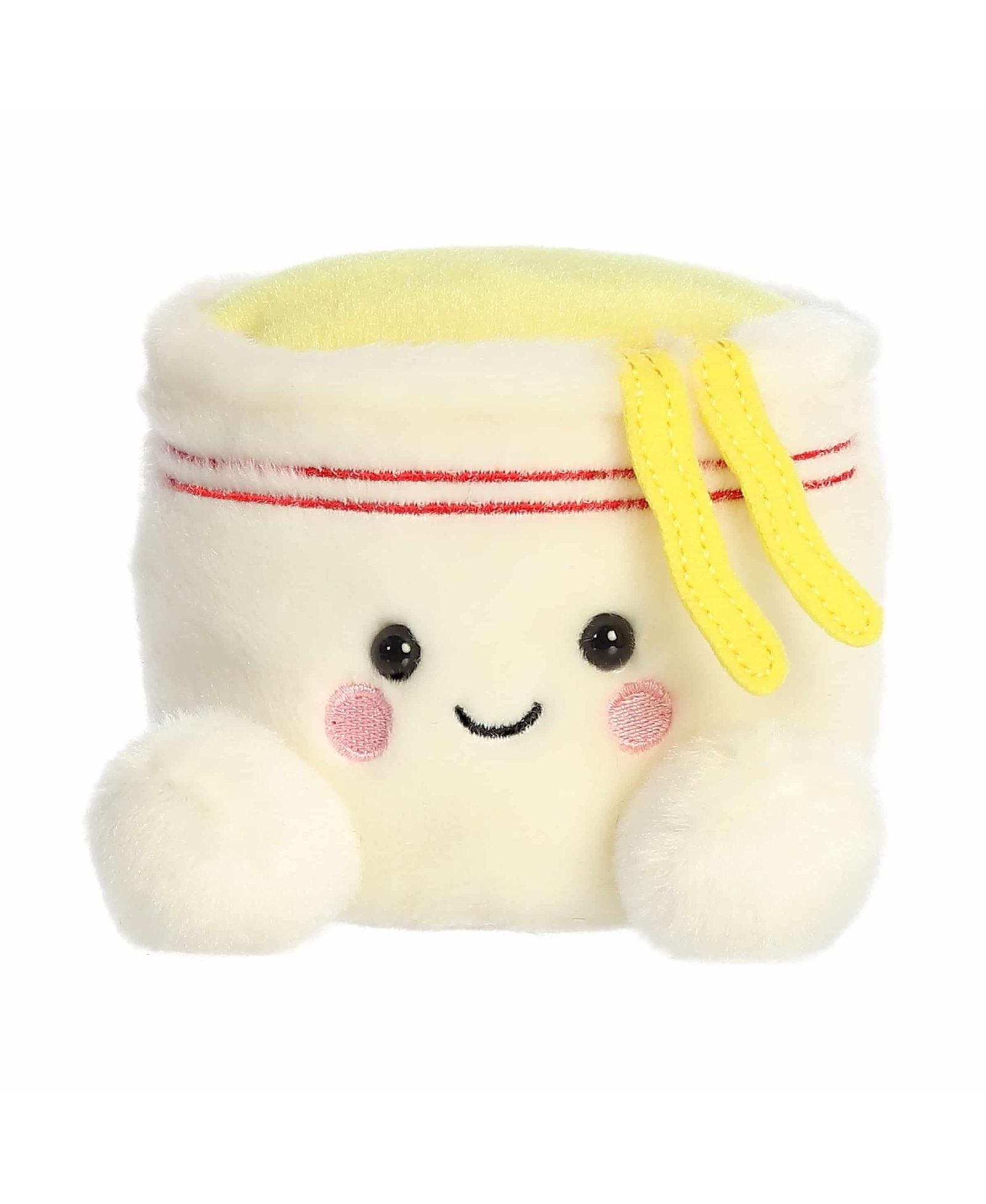 Мягкая игрушка Aurora Mini Dashi Cup Noodles Palm Pals, белый цвет, 5"