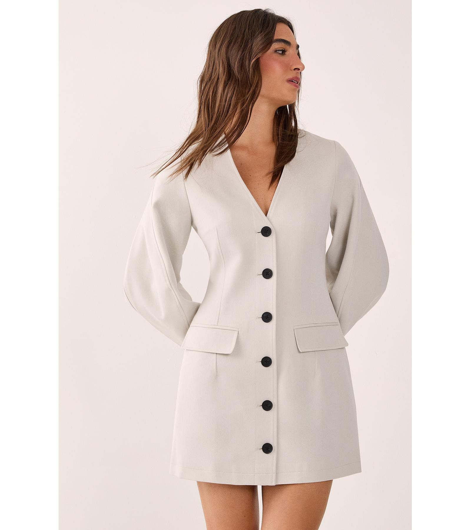 Женское платье Nasty Gal Women's Button Through Mini Blazer