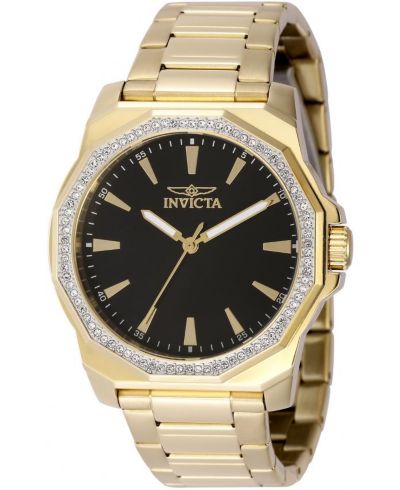 Мужские часы Invicta Men's 49107 Speedway Quartz 3 Hand Black Dial Watch