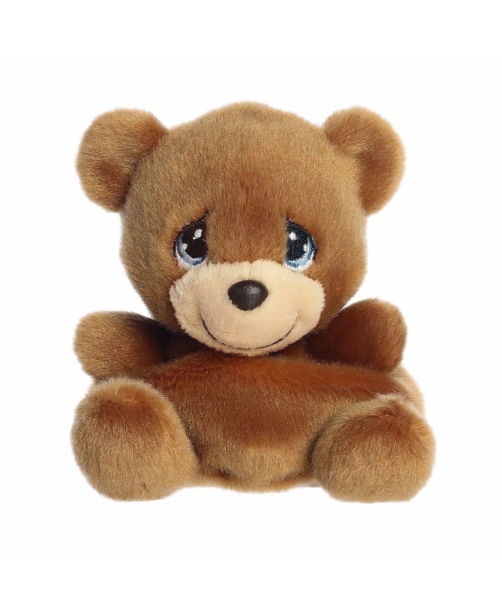 Плюшевая игрушка Aurora Mini Charlie Bear Palm Pals Precious Moments, коричневая, 4.5"