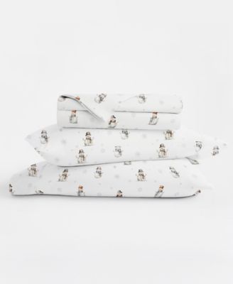 Vintage snowman white