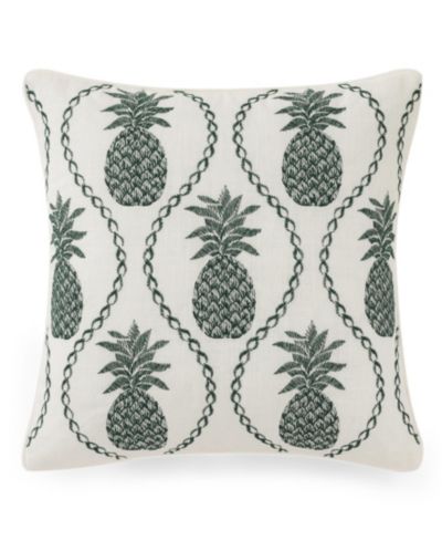 Tommy Bahama Декоративная подушка Golden Pineapple из полиэстера, 20" X 20"
