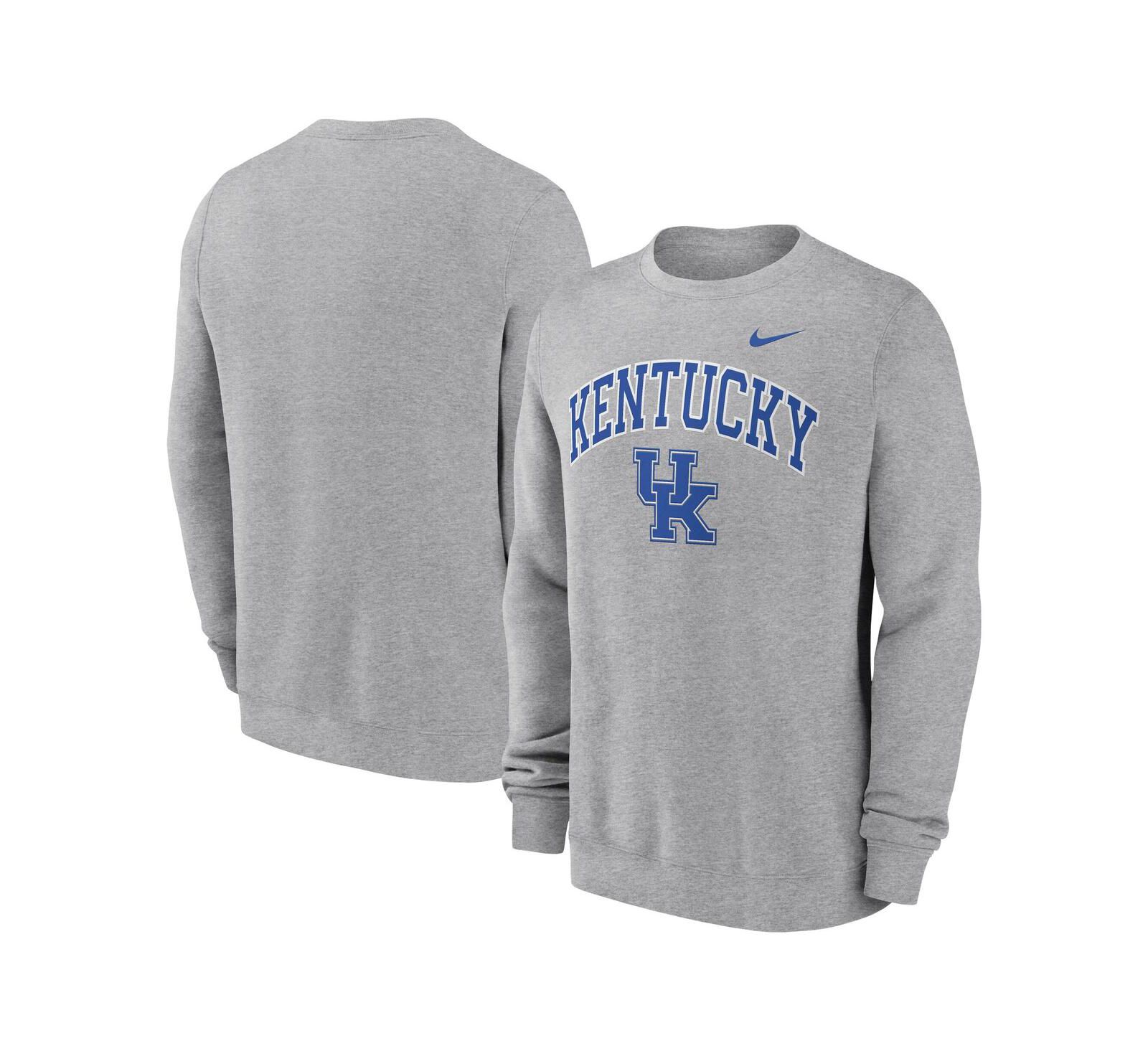 Nike Men's Gray Kentucky Wildcats Arch Pullover Sweatshirt