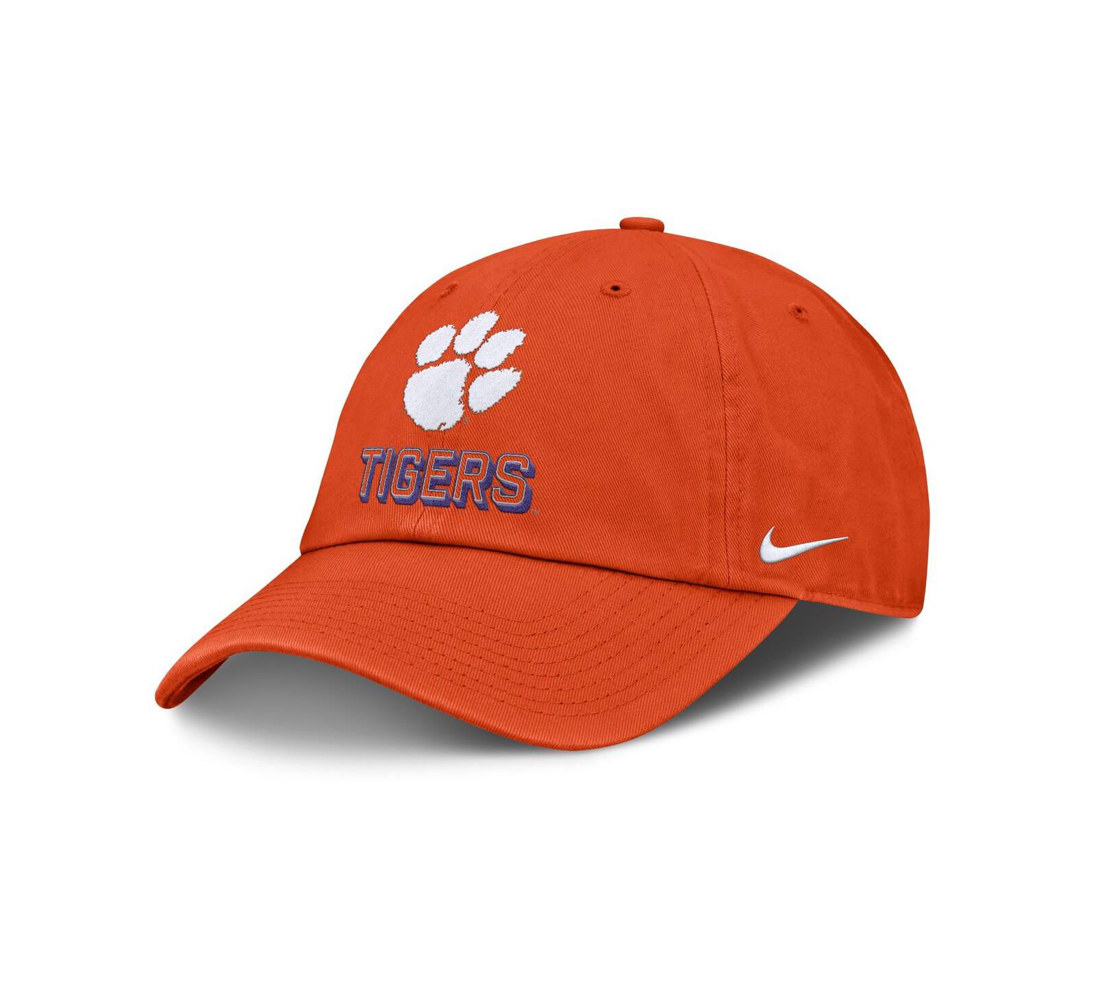 Nike Мужская регулируемая кепка Clemson Tigers 2025