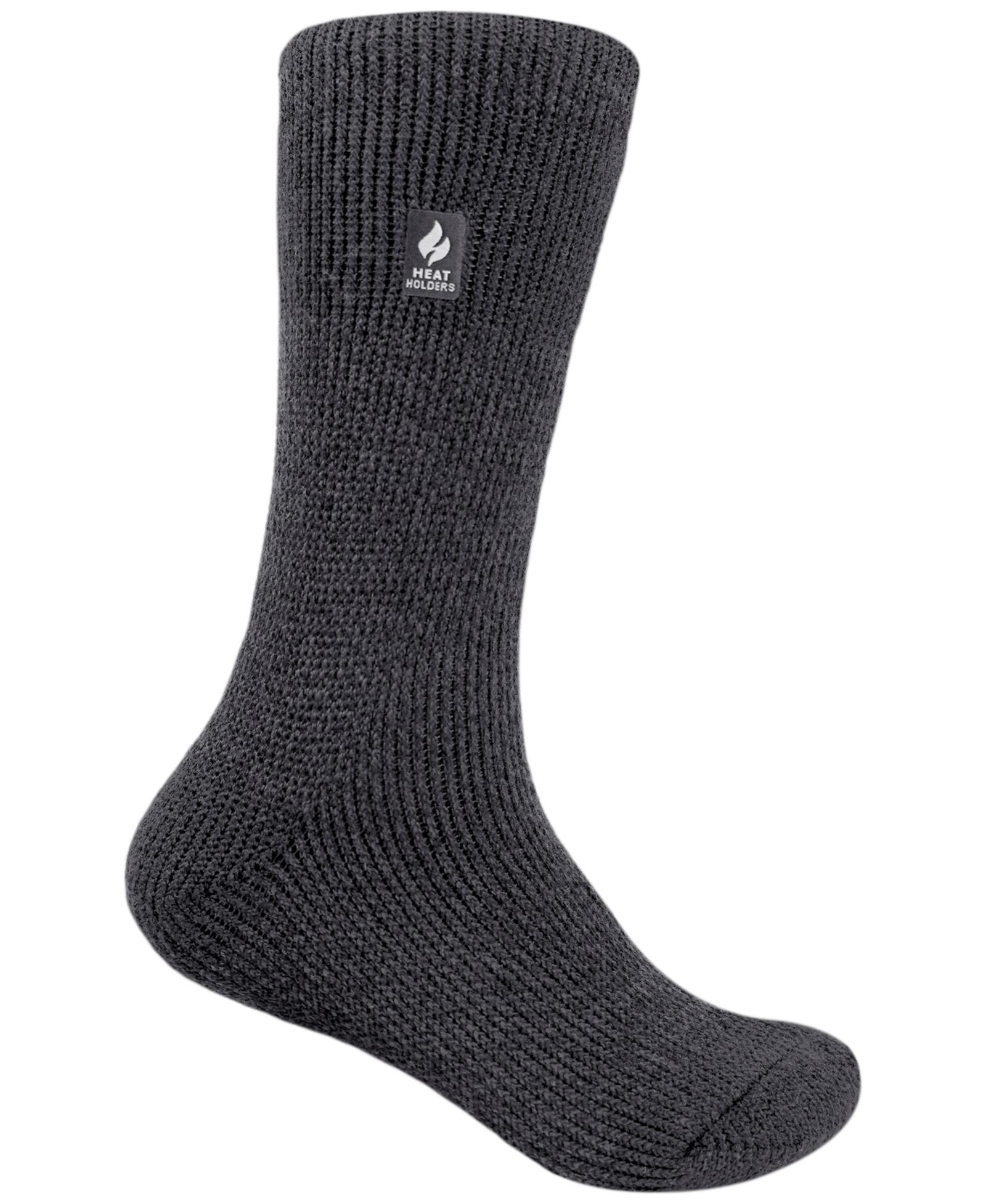 Heat Holders Boys' Toddler 10-6.5 Jayden Solid Crew Socks