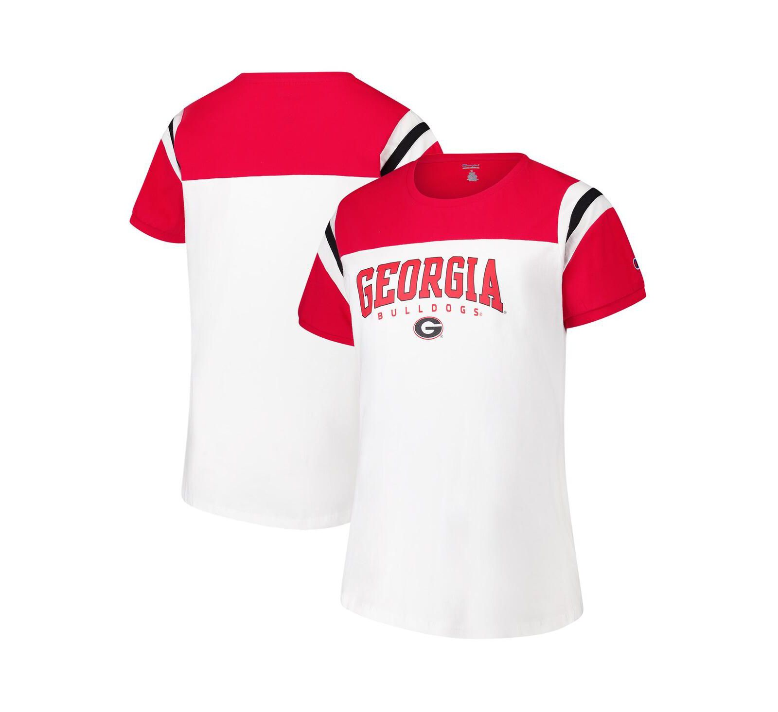 Женская футболка Fanatics Georgia Bulldogs Winning Gear Plus Size, белая