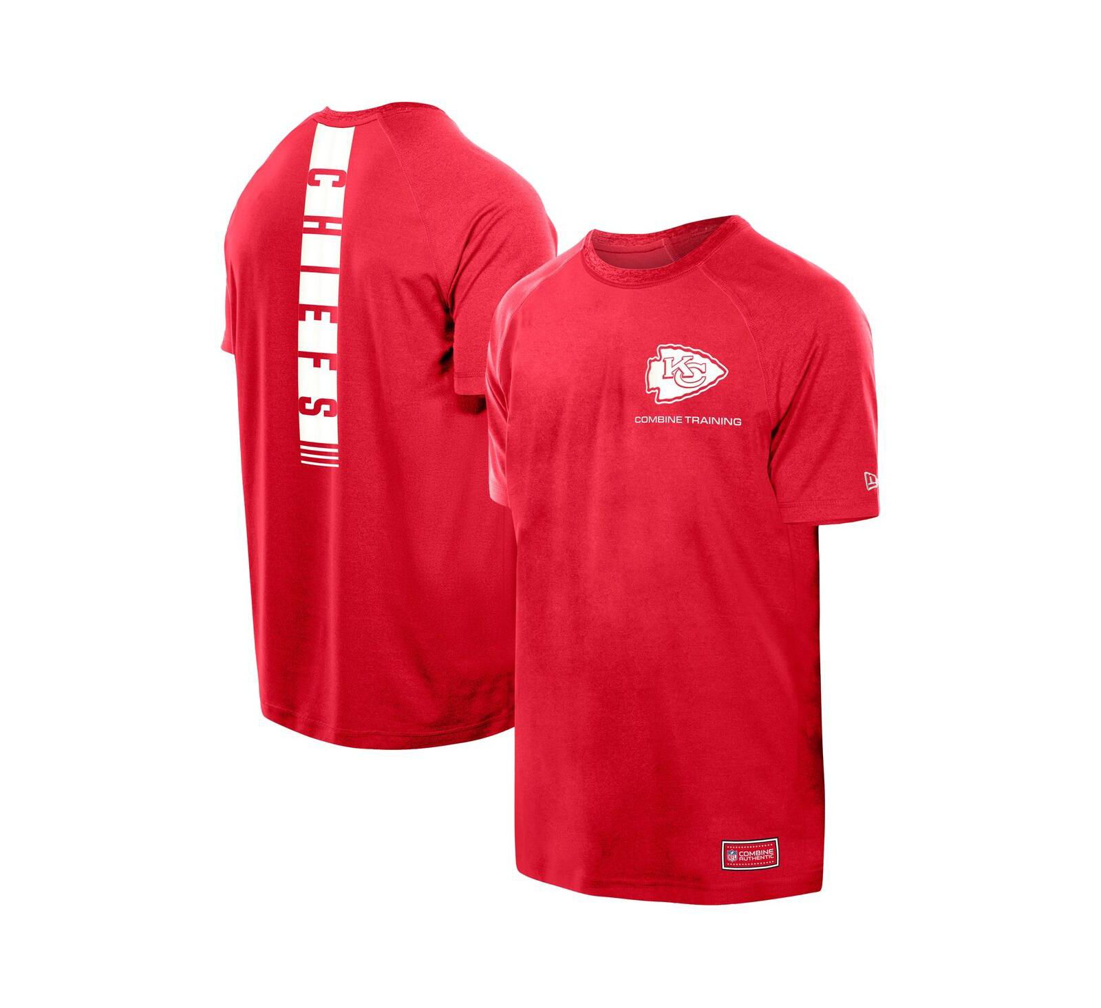 Мужская футболка New Era Kansas City Chiefs Reflective T-Shirt Red