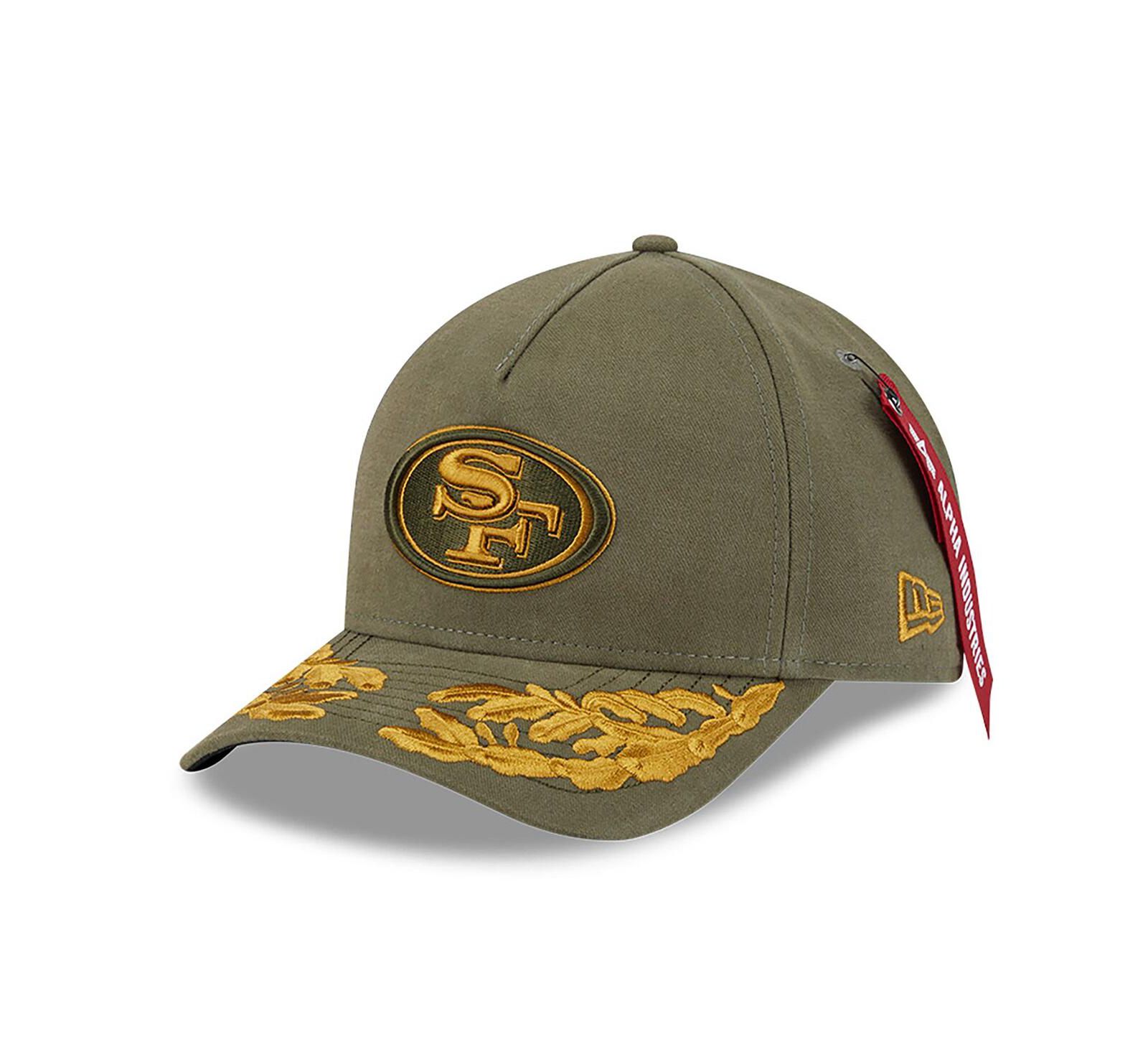 Мужская бейсболка New Era x Alpha Industries San Francisco 49ers A-Frame 9FORTY Adjustable
