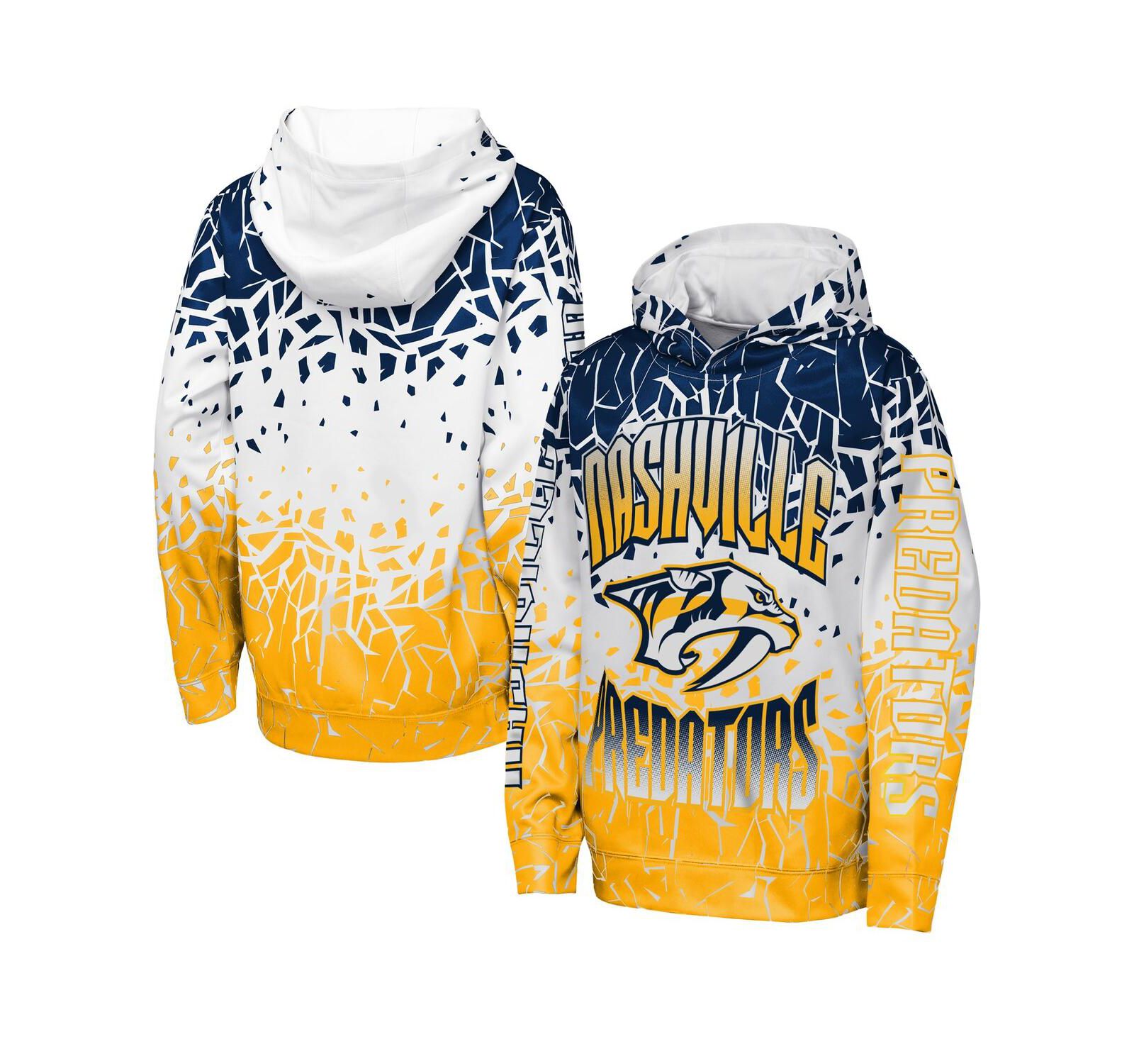 Худи Outerstuff Nashville Predators Frozen Frenzy для мальчиков и девочек