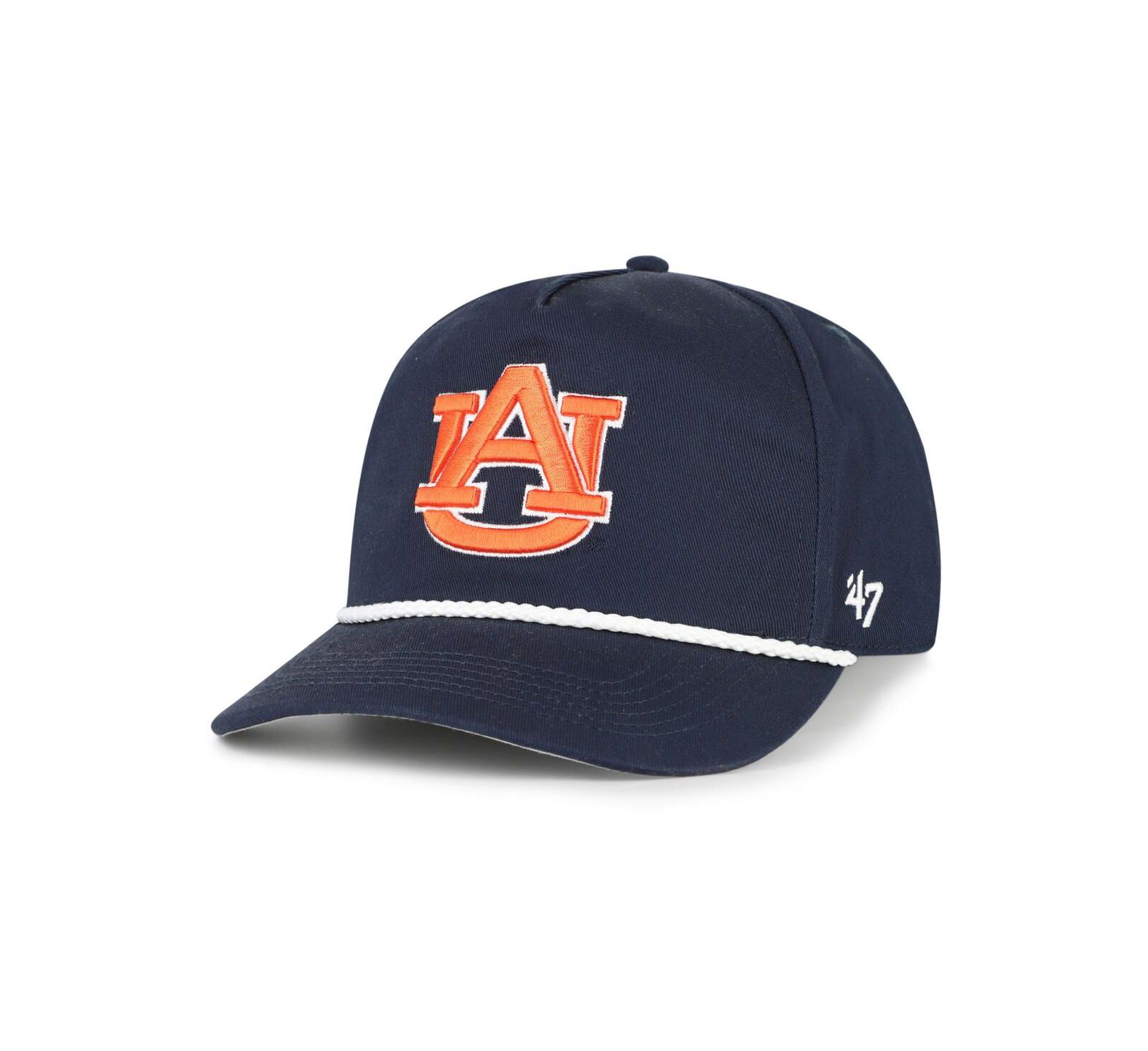 Мужская бейсболка '47 Brand Auburn Tigers с регулируемым ремешком, темно-синяя
