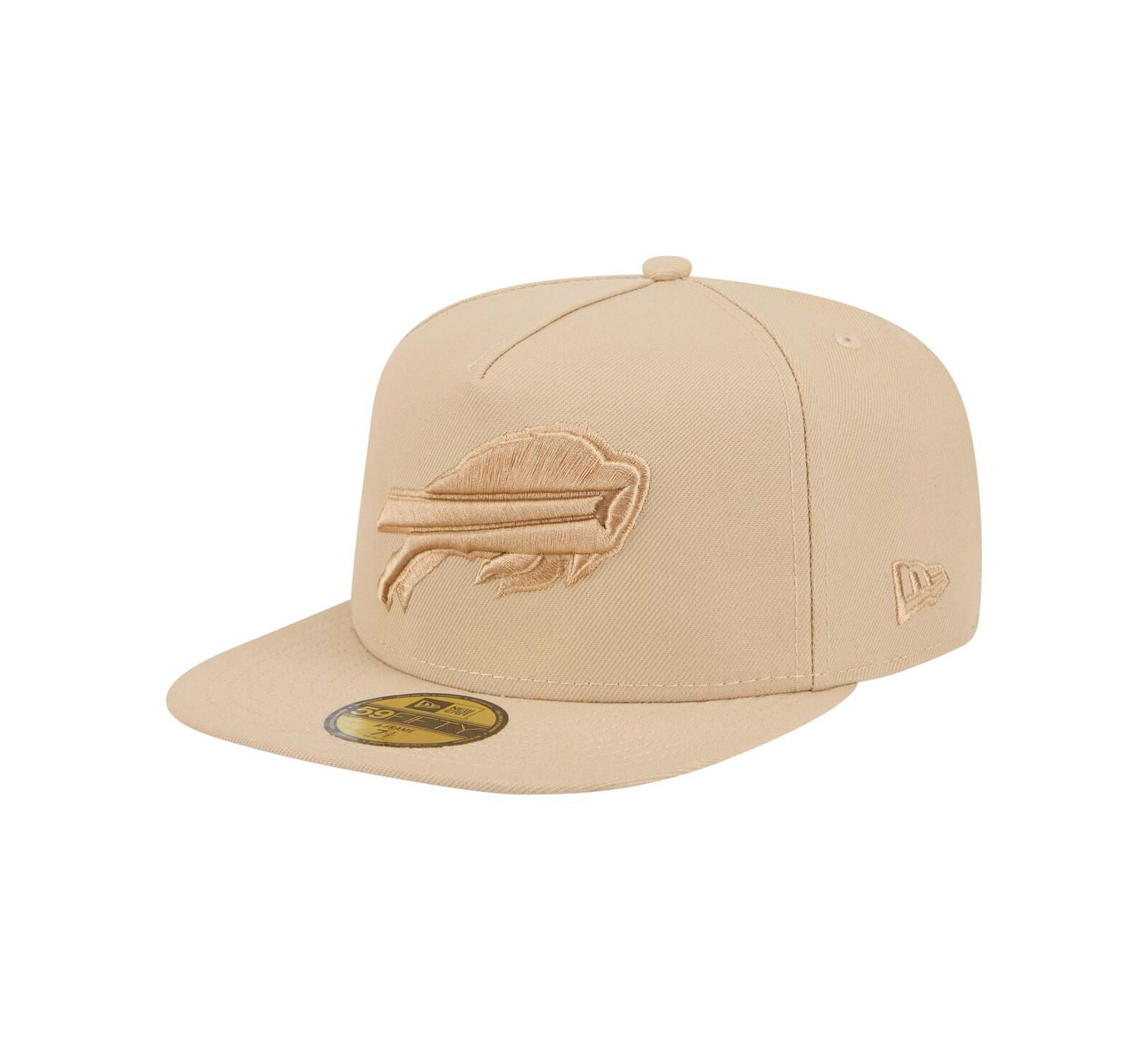 Мужская кепка New Era Buffalo Bills Color Pack A-Frame 59FIFTY, светло-бежевая