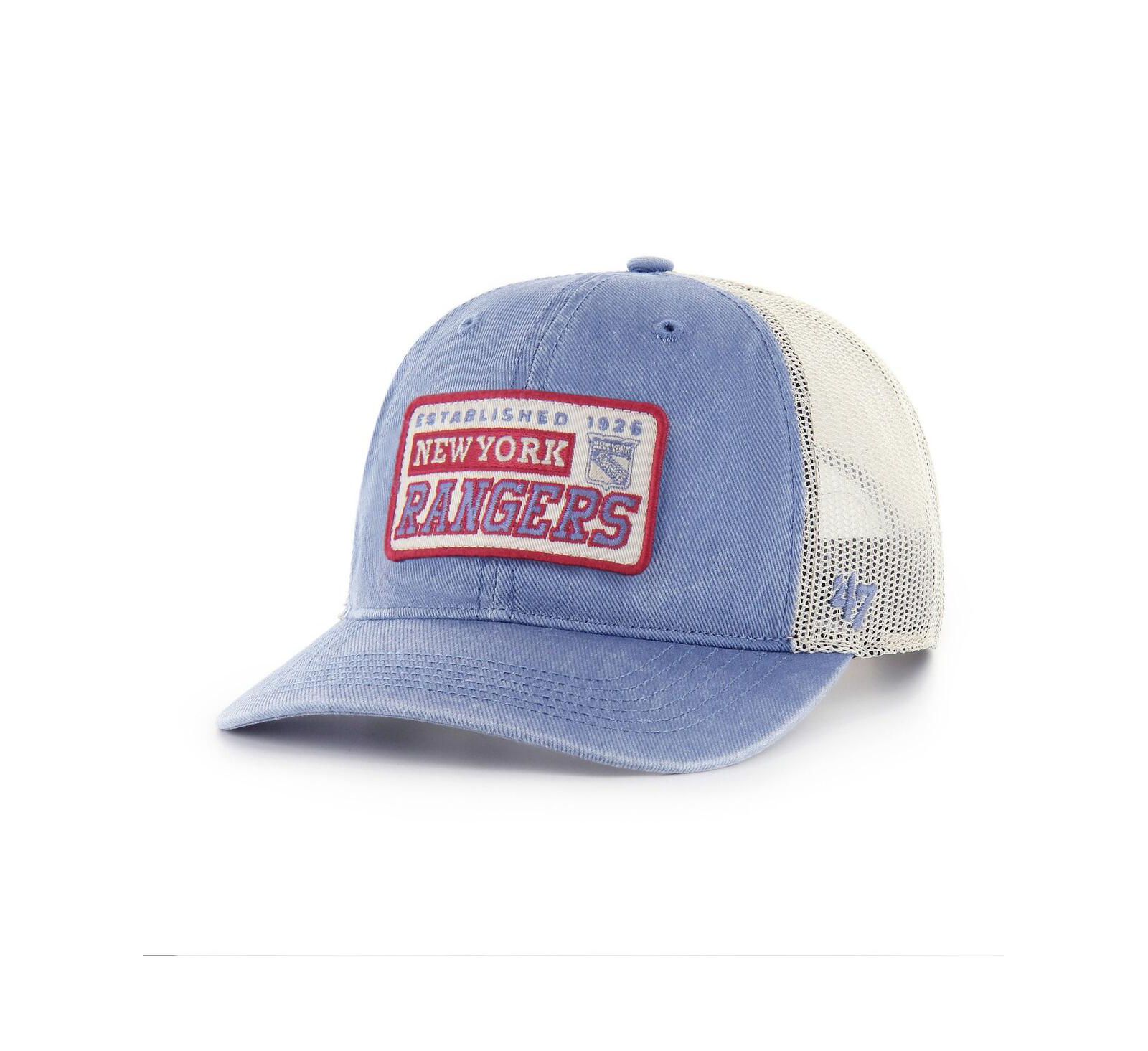 '47 Brand Мужская регулируемая кепка New York Rangers Canteen