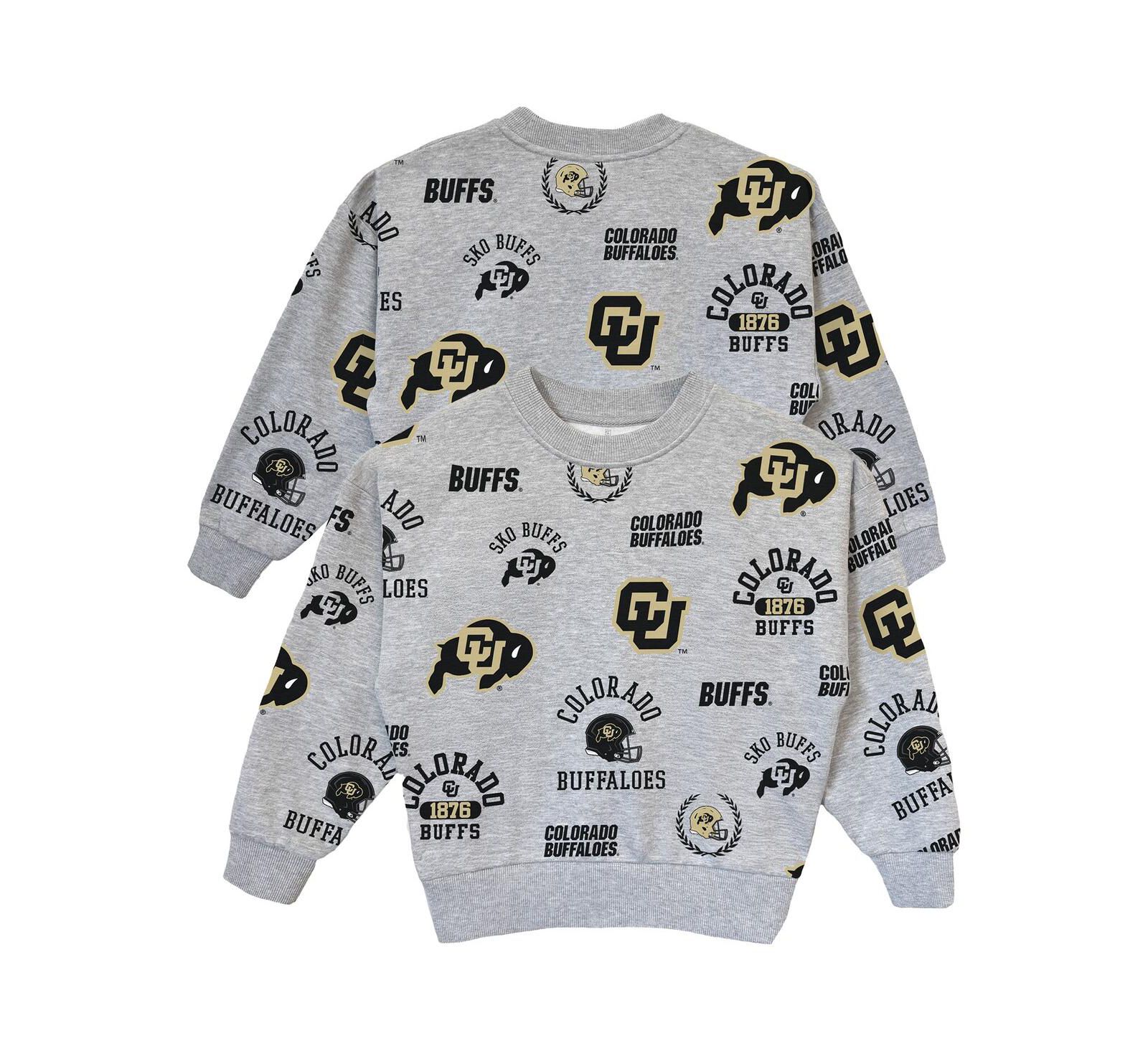 Детская толстовка Gameday Couture Colorado Buffaloes, серая