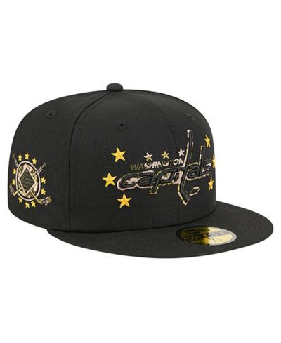 Мужская кепка New Era Washington Capitals Military Appreciation Digital Camo Stars 59FIFTY Fitted