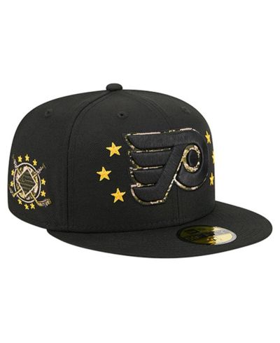 Мужская кепка New Era Philadelphia Flyers Military Appreciation Digital Camo Stars 59FIFTY Fitted