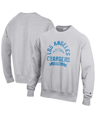 Мужской флисовый свитшот Champion Los Angeles Chargers Reverse Weave Heather Gray