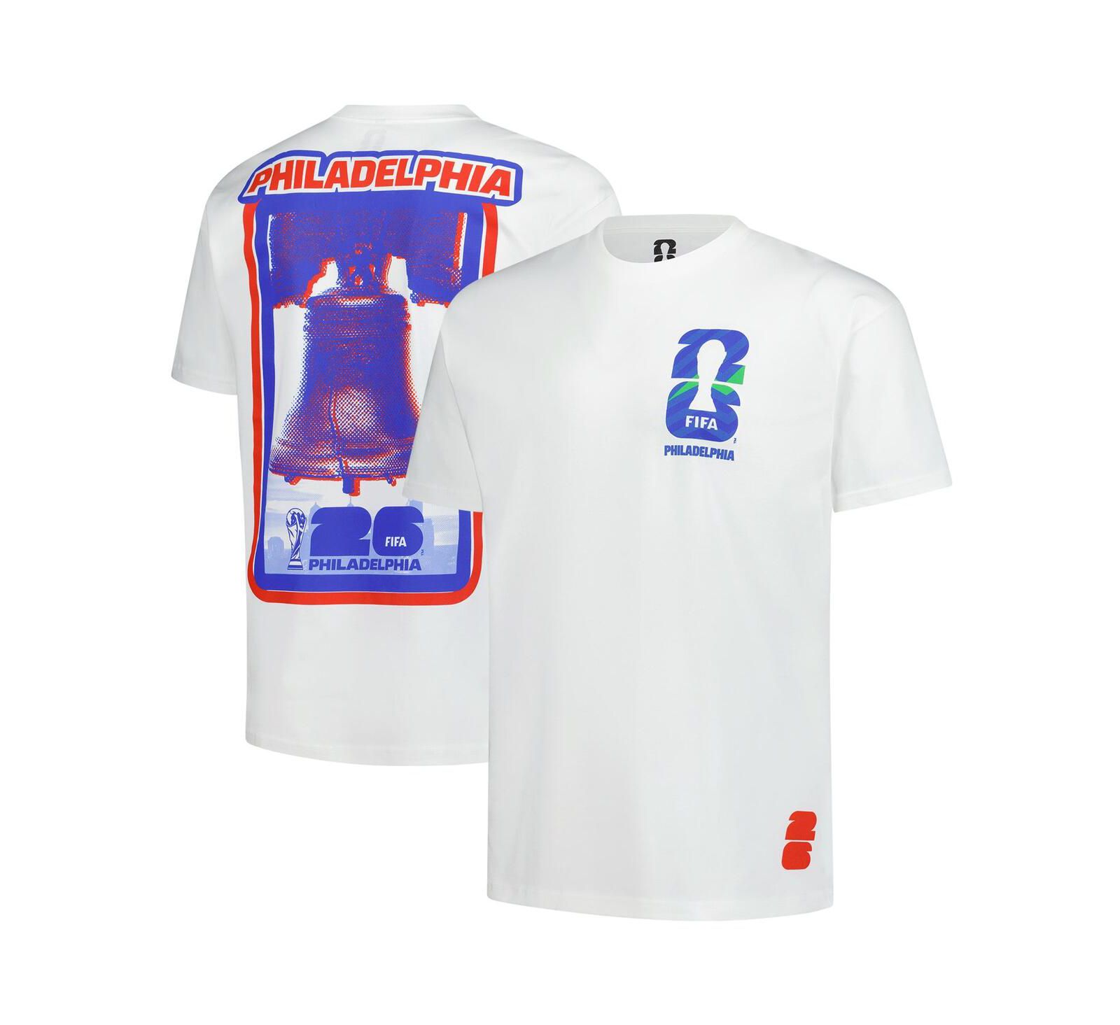 Outerstuff Men's White 2026 FIFA World Cup Philadelphia Host City Local Oversized T-Shirt