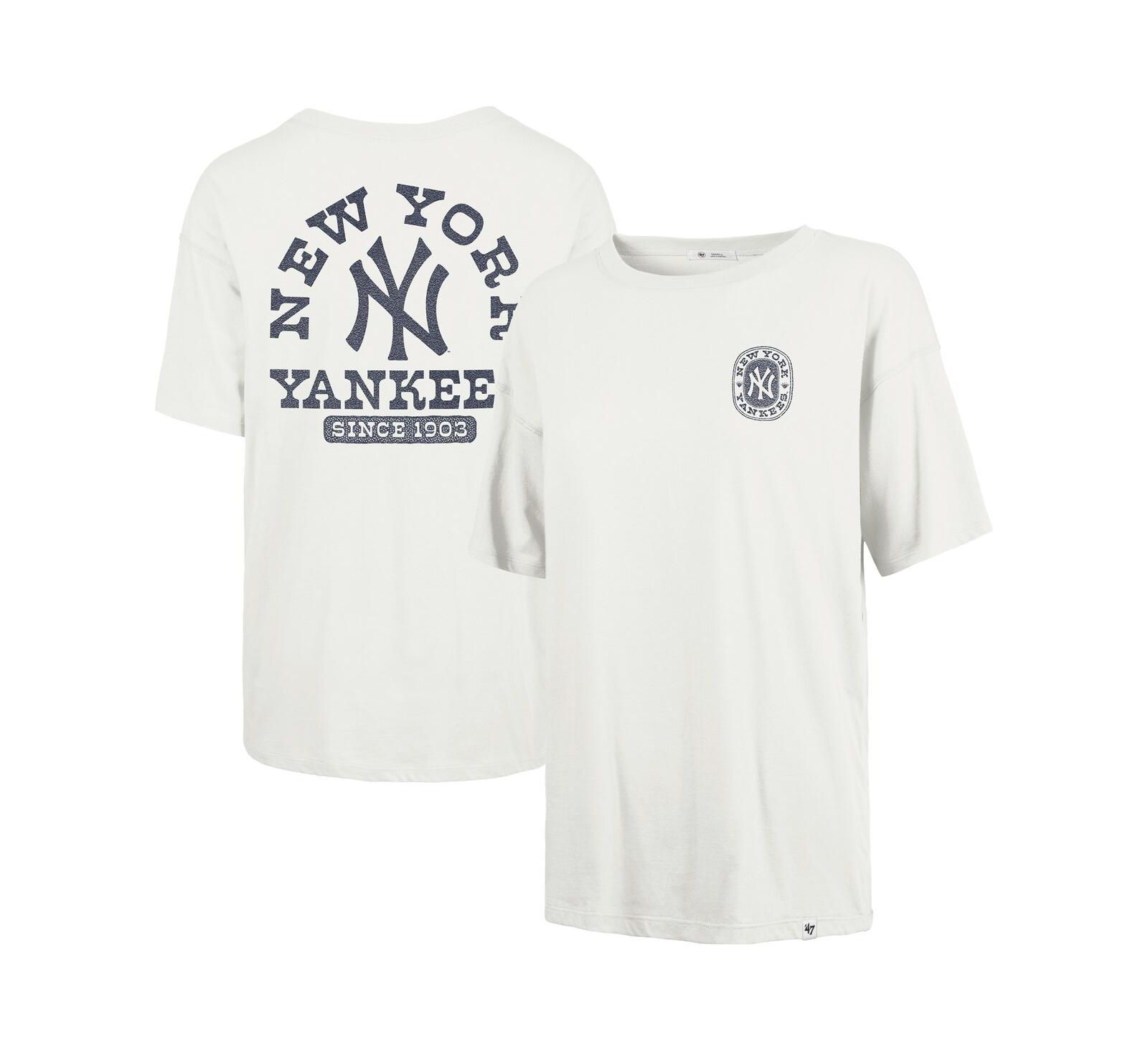 Женская футболка '47 Brand Natural New York Yankees Back Canyon Sadie