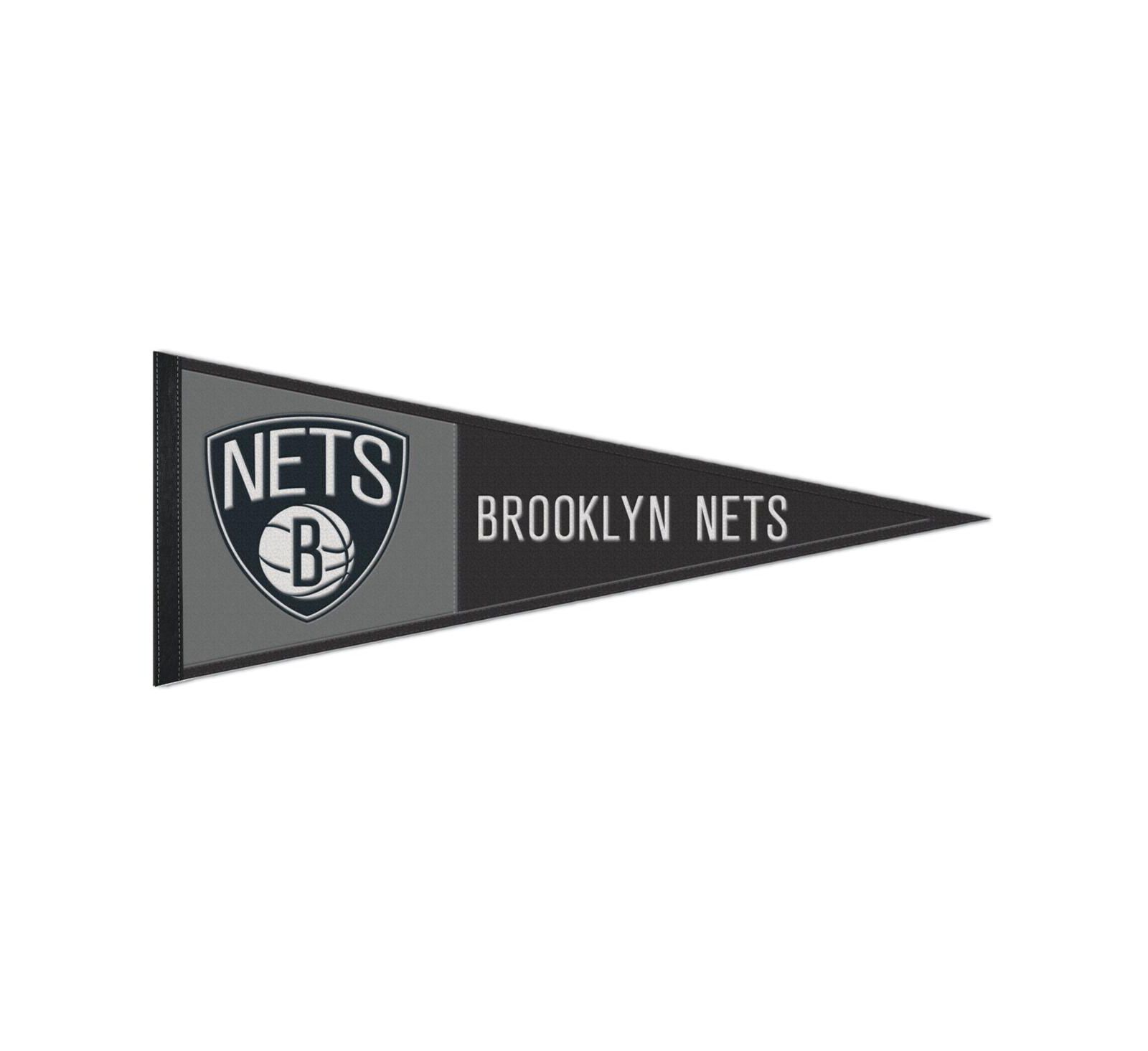 Wincraft Brooklyn Nets 13" x 32" Wool Primary Logo Pennant