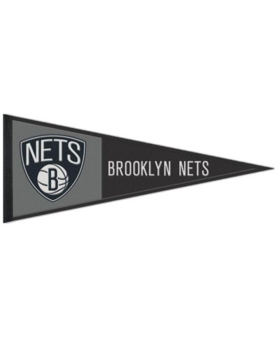 Wincraft Brooklyn Nets 13" x 32" Wool Primary Logo Pennant
