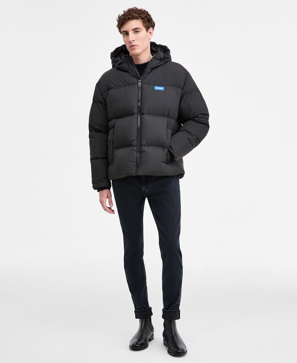 HUGO by Hugo Boss Men's Bodo Hooded Puffer Coat