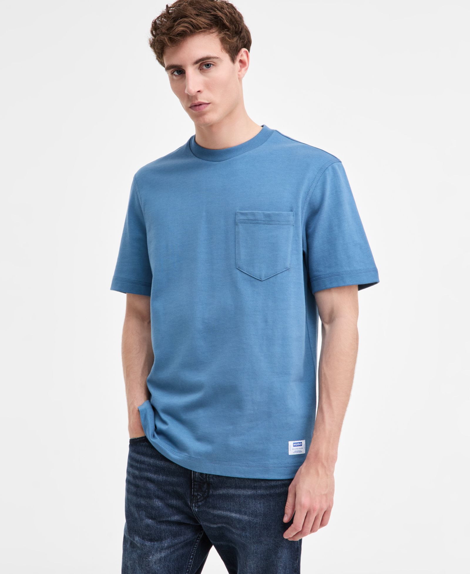 HUGO by Hugo Boss Men's Nestite Cotton T-Shirt