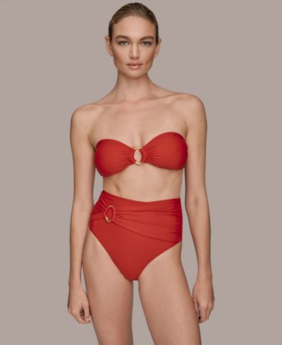 Donna Karan New York Женский шорс-бикини с драпировкой