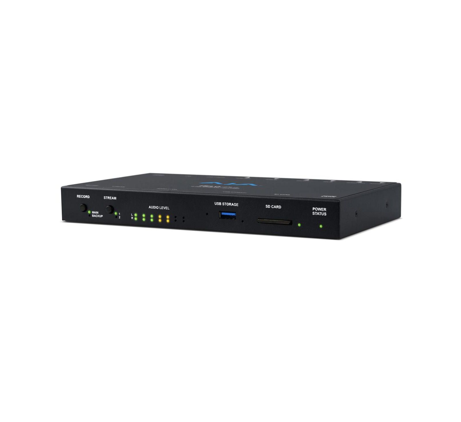Устройство потоковой передачи и записи AJA HELO Plus с поддержкой H.264, 3G-SDI и HDMI