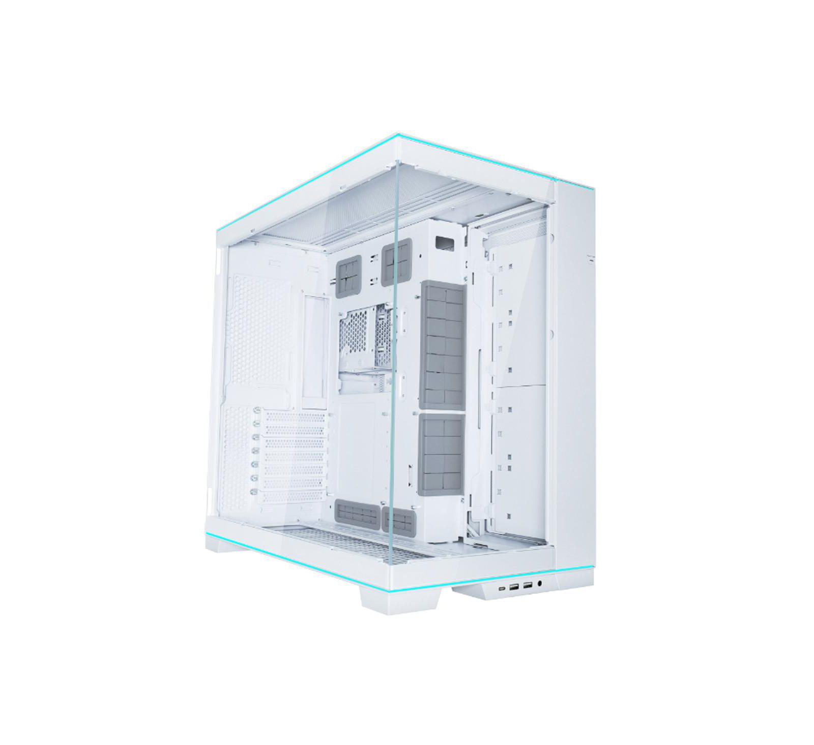 Корпус Lian-Li Case O11DERGBW Full Tower TG, белый, для 2x3.5" HDD или 2.5" SSD