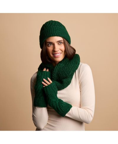 Женские шерстяные полуварежки Feelgoodz Women s Artisan Hand-Knit Vienna