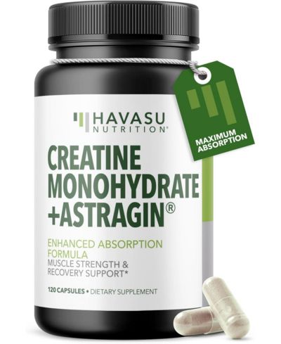 Капсулы HAVASU NUTRITION с креатином и AstraGin, 120 шт
