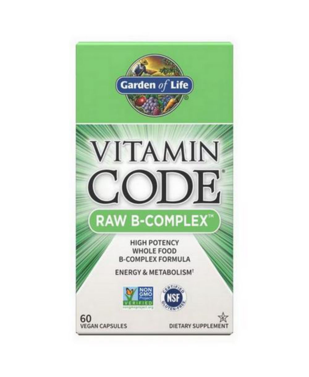 Garden of Life Vitamin Code ,Raw B Complex 60 Caps
